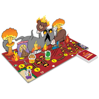 JUEGO DE MESA Exploding Kittens: el juego de tablero