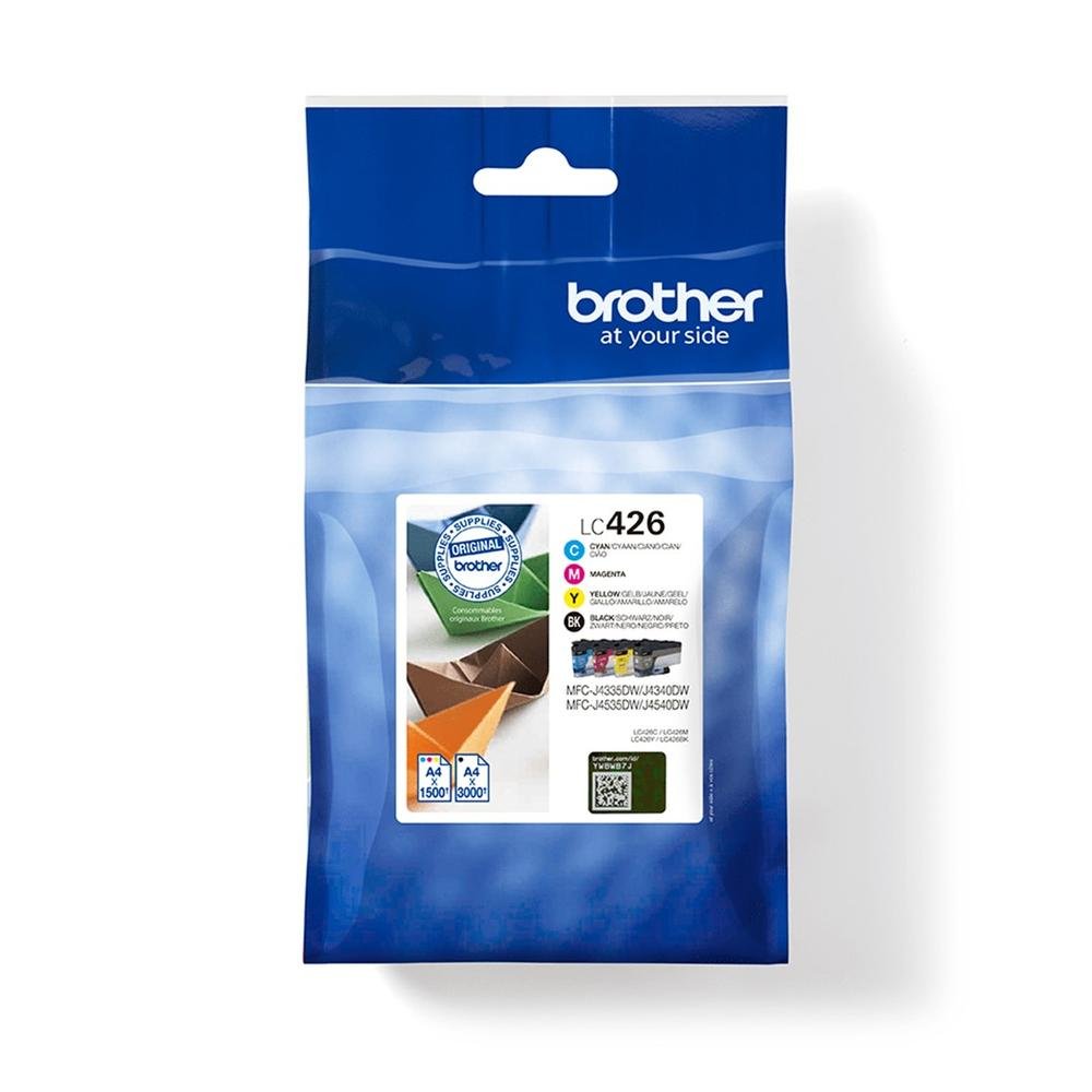 MULTIPACK BROTHER LC426VAL NEGRO/CIAN/MAGNETA/AMARILO