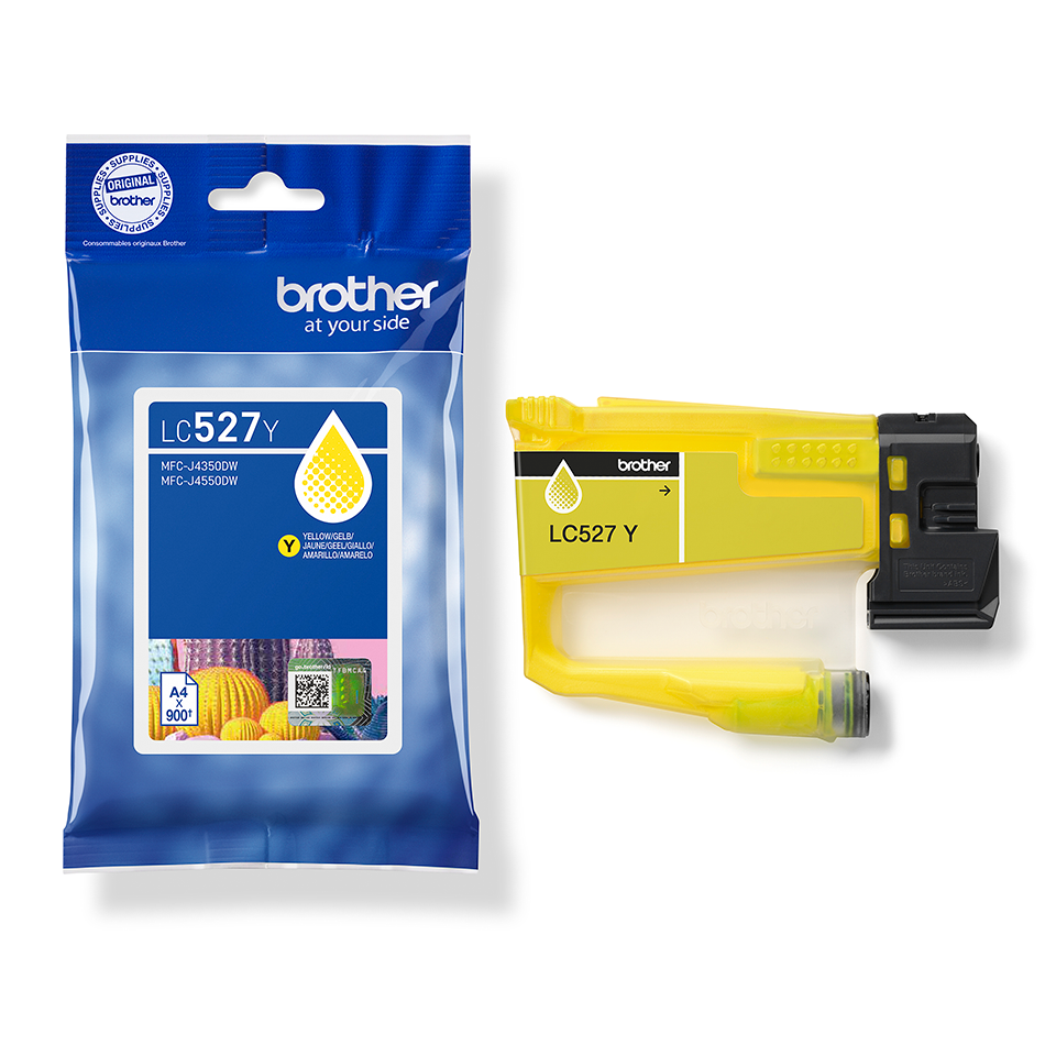 CARTUCHO TINTA BROTHER LC527Y AMARILLO