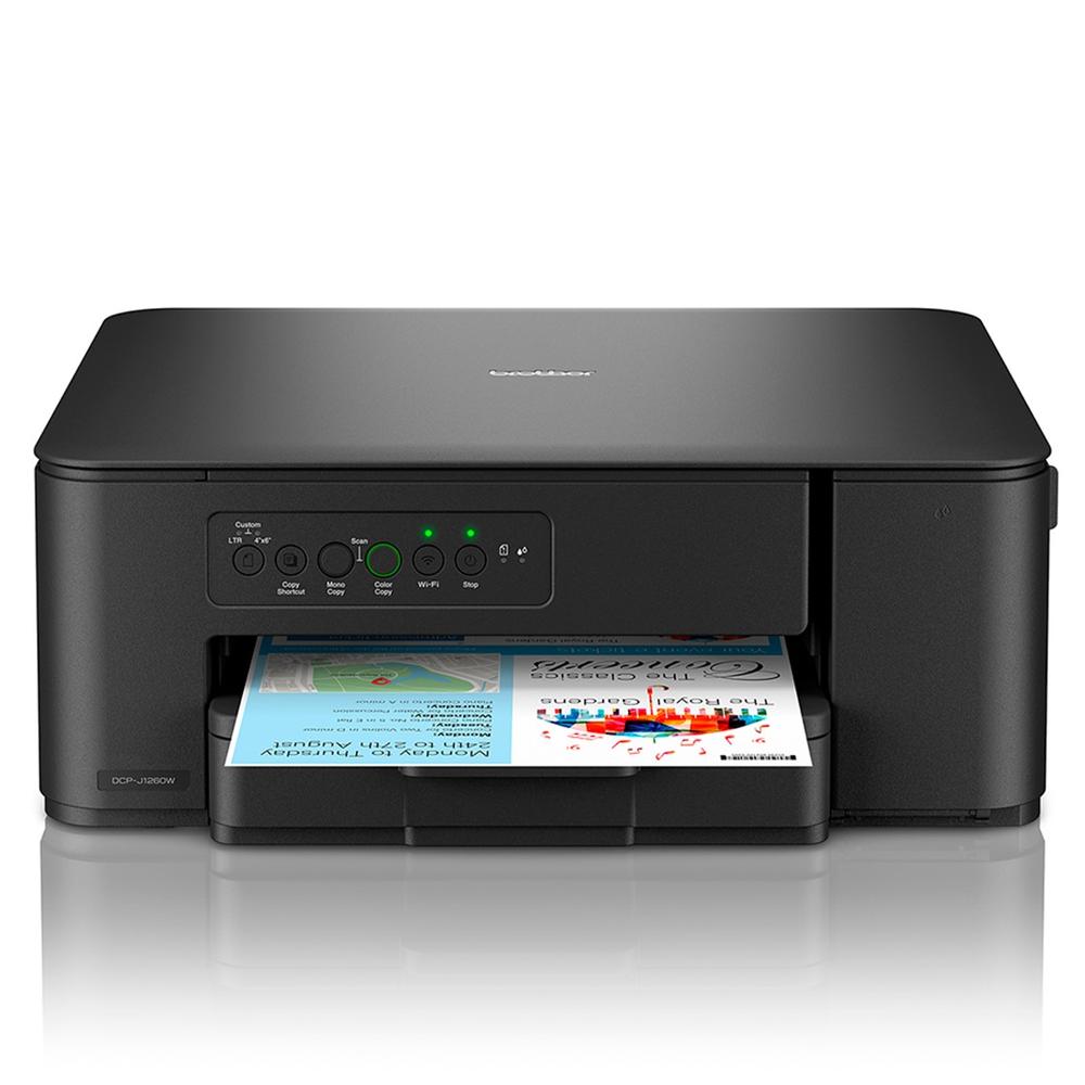 IMPRESORA MULTIFUNCION INYECCION BROTHER DCP-J1260W COLOR