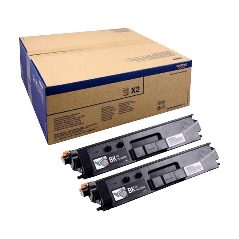PACK TONER BROTHER TN329 NEGRO 2 UNIDADES