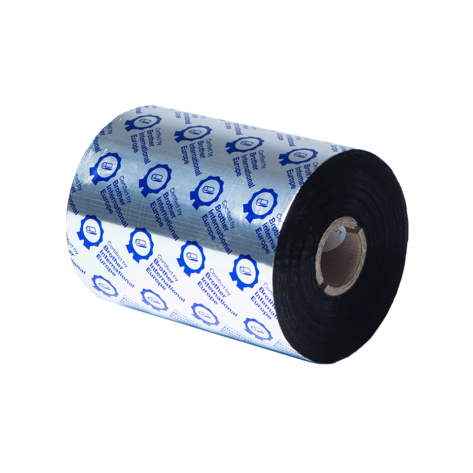 PACK ROLLOS DE RIBBON DE CERA PREMIUM BROTHER BSP1D600110 100MM X 600M 6 UNIDADES