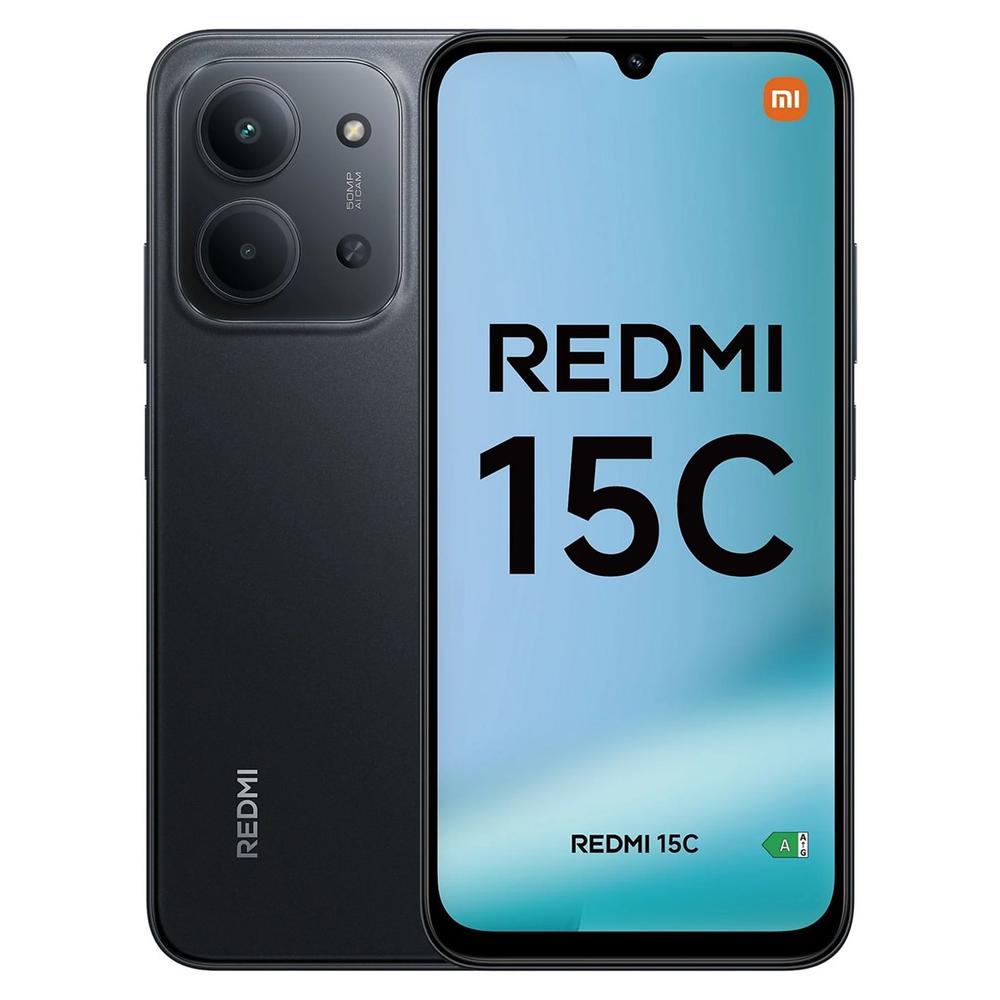 MOVIL SMARTPHONE XIAOMI REDMI 15C 4/128GB NEGRO