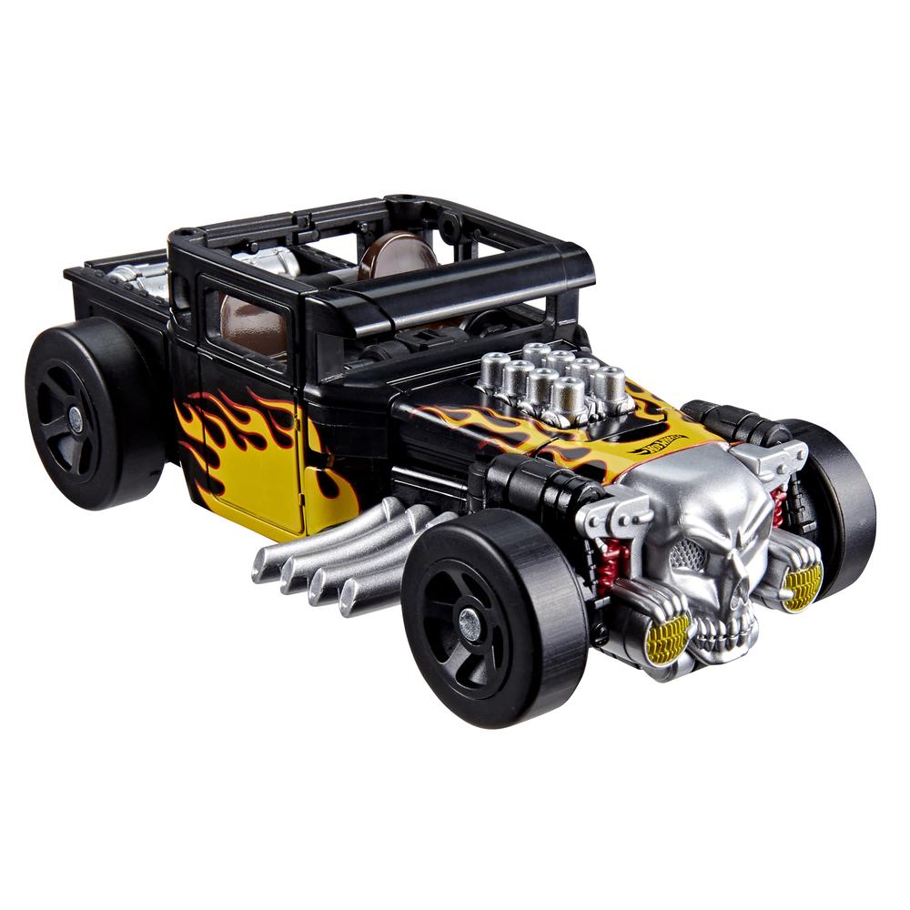 COCHE HOT WHEELS TRANSFORMERS BONE SHAKER