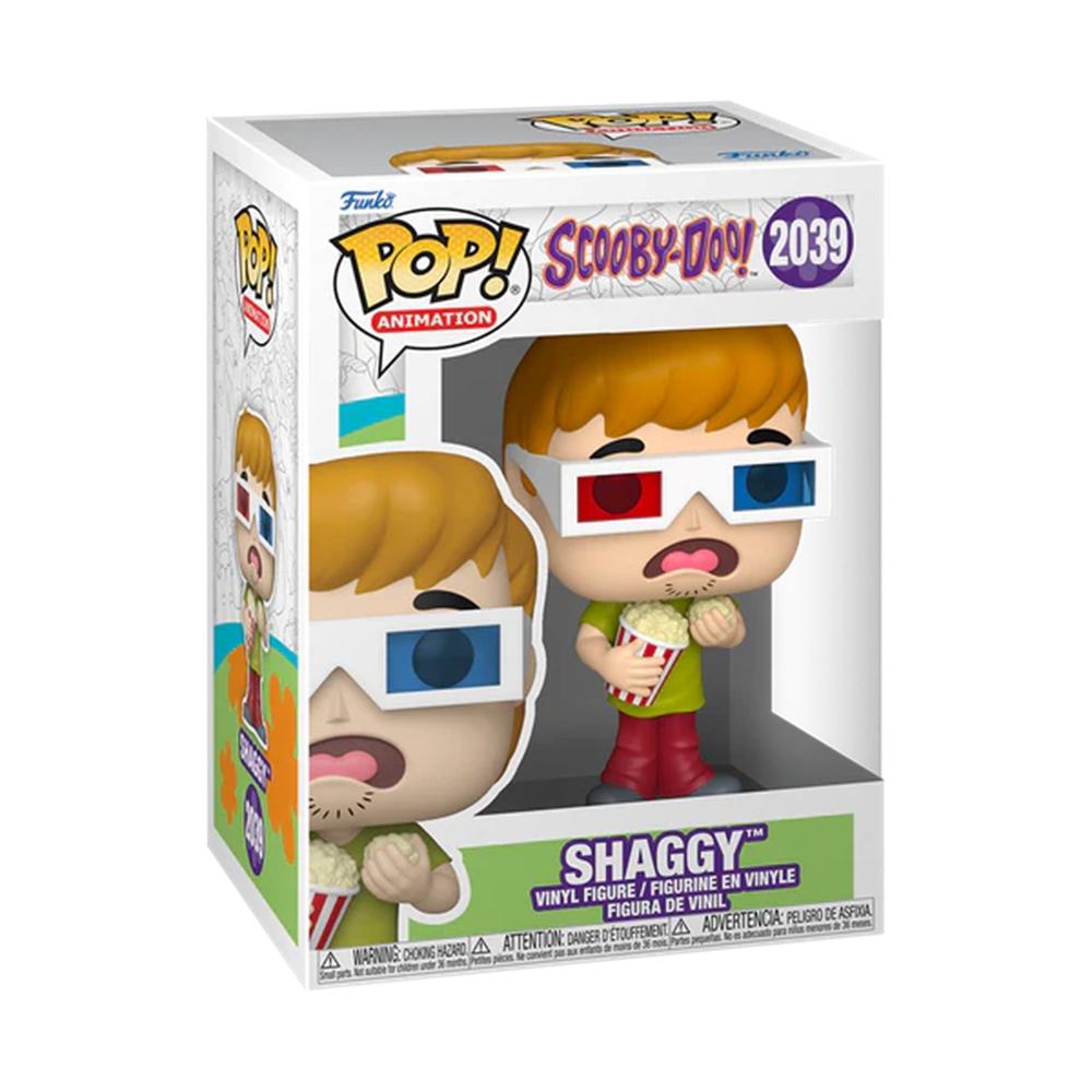 FUNKO POP! ANIMATION SCOOBY-DOO SHAGGY CON GAFAS 3D
