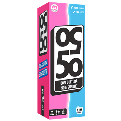 JUEGO DE MESA 50 50