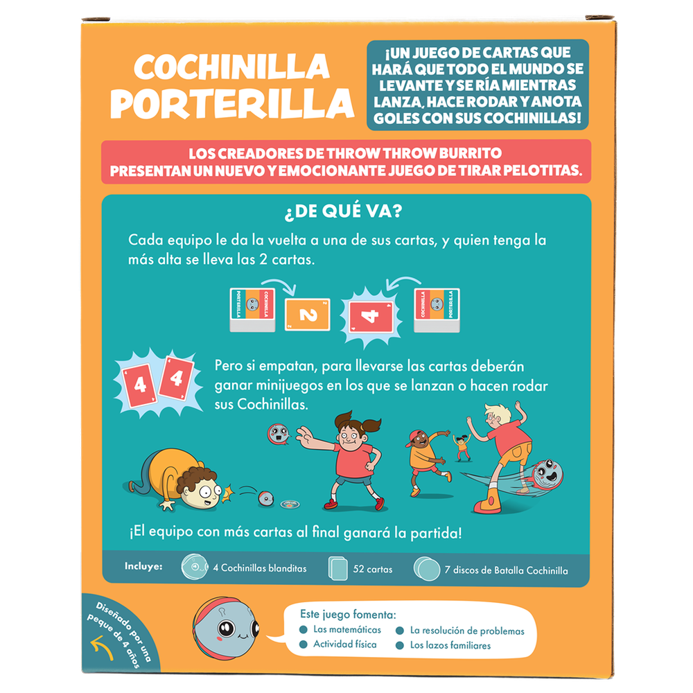 JUEGO DE MESA COCHINILLA PORTERILLA
