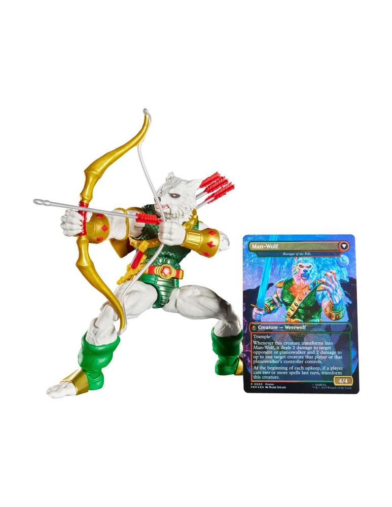 FIGURA HASBRO MARVEL LEGENDS SERIES MAGIC THE GATHERING MAN-WOLF