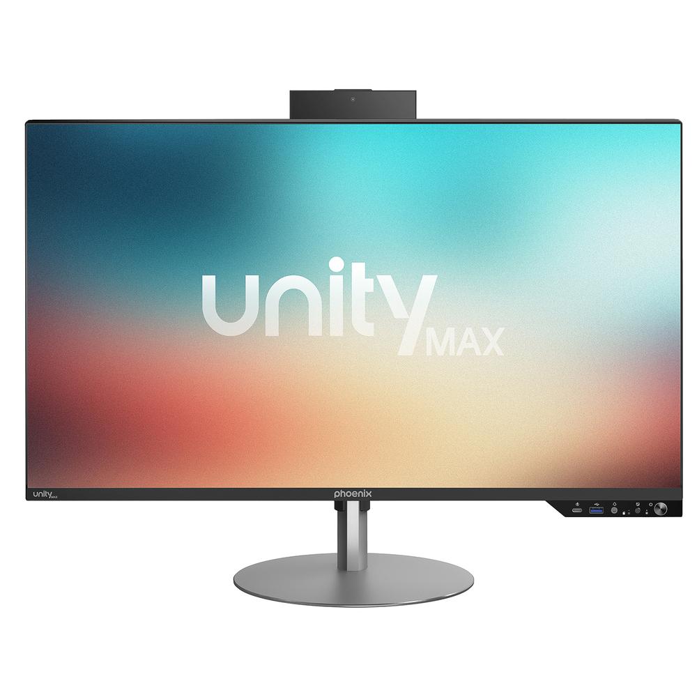 ORDENADOR ALL IN ONE PHOENIX UNITY MAX I5 14Gº/ 16GB DDR5/ SSD 1TB NVme / 27"/ FHD 1080p IPS / NEGRO / W11 PRO