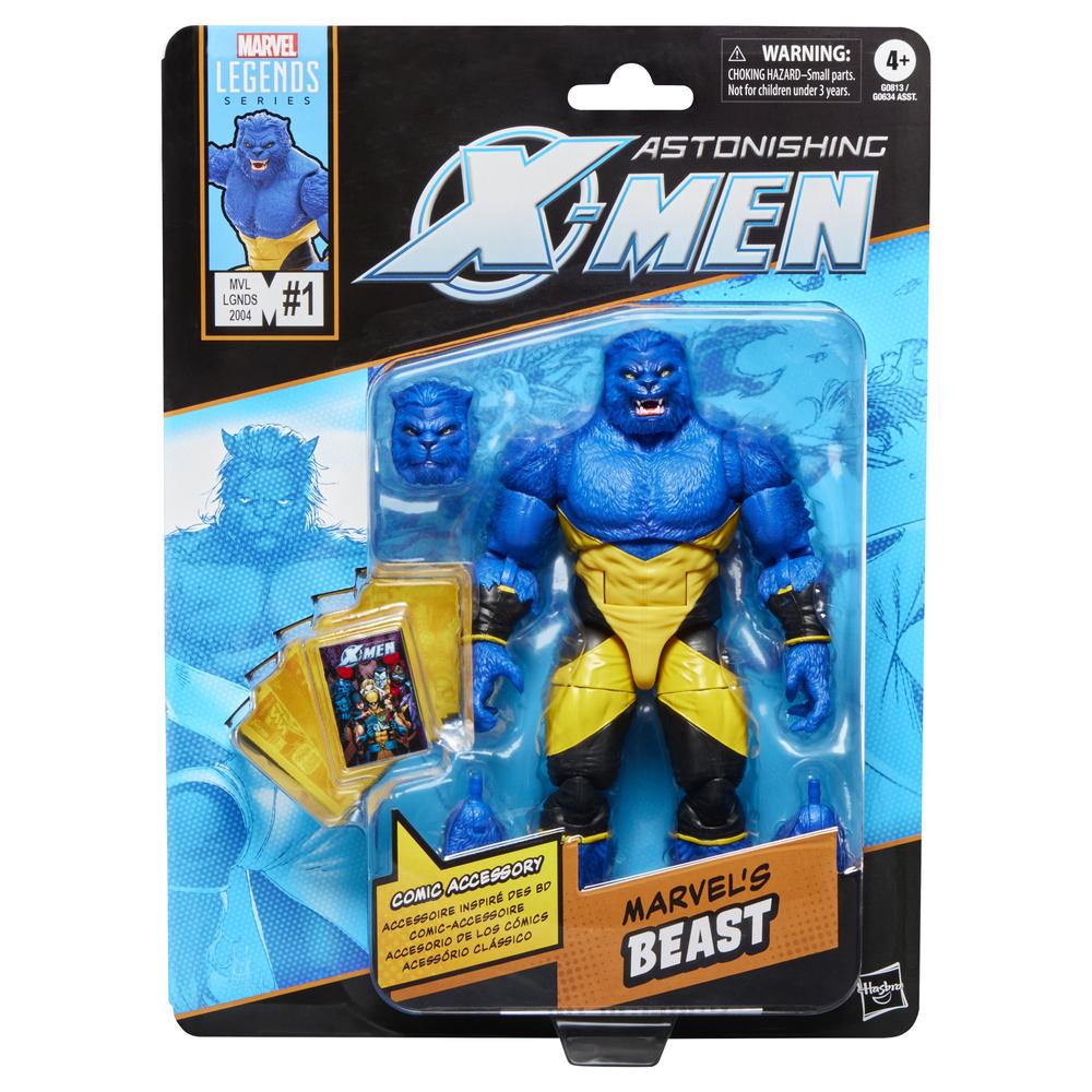 FIGURA HASBRO MARVEL LEGENDS SERIES ASTONISHING X-MEN MARVEL'S BEAST