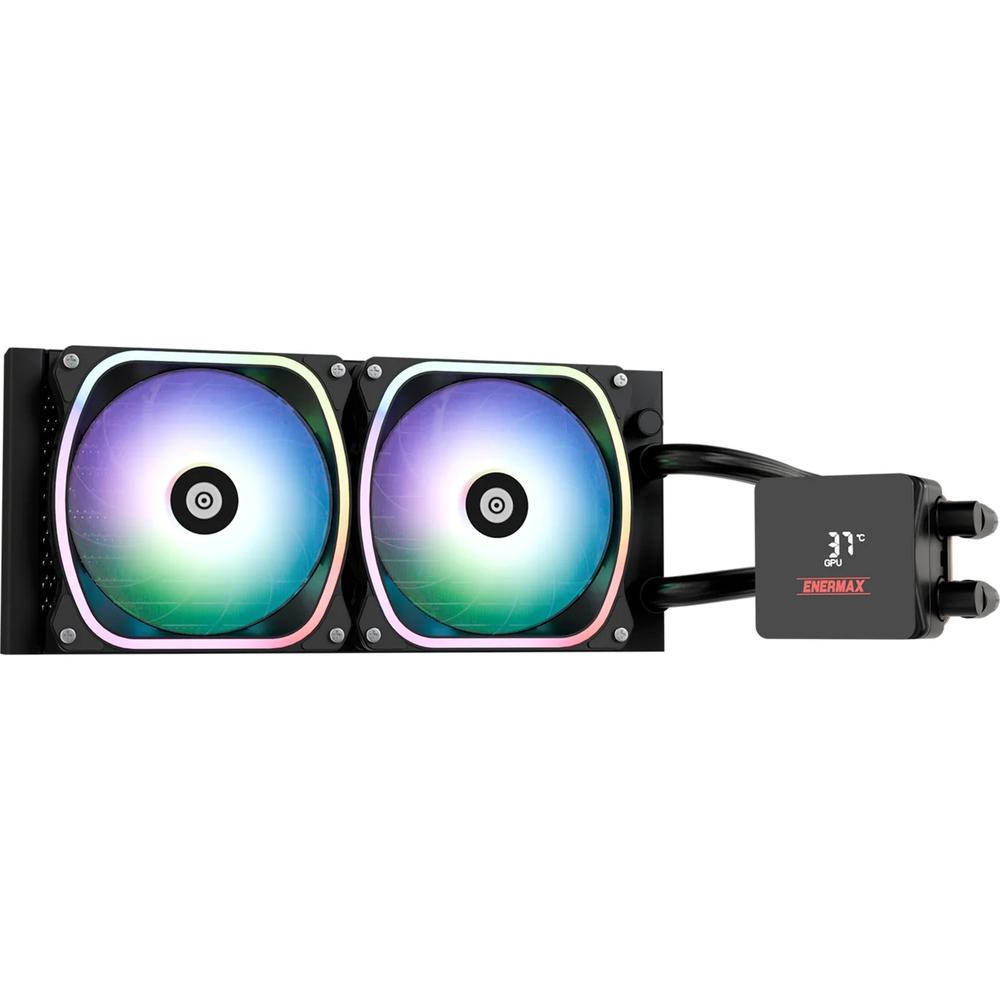 KIT REFRIGERACION LIQUIDA CPU ENERMAX AQUAFUSION II 240MM GAMING 2 X12CM