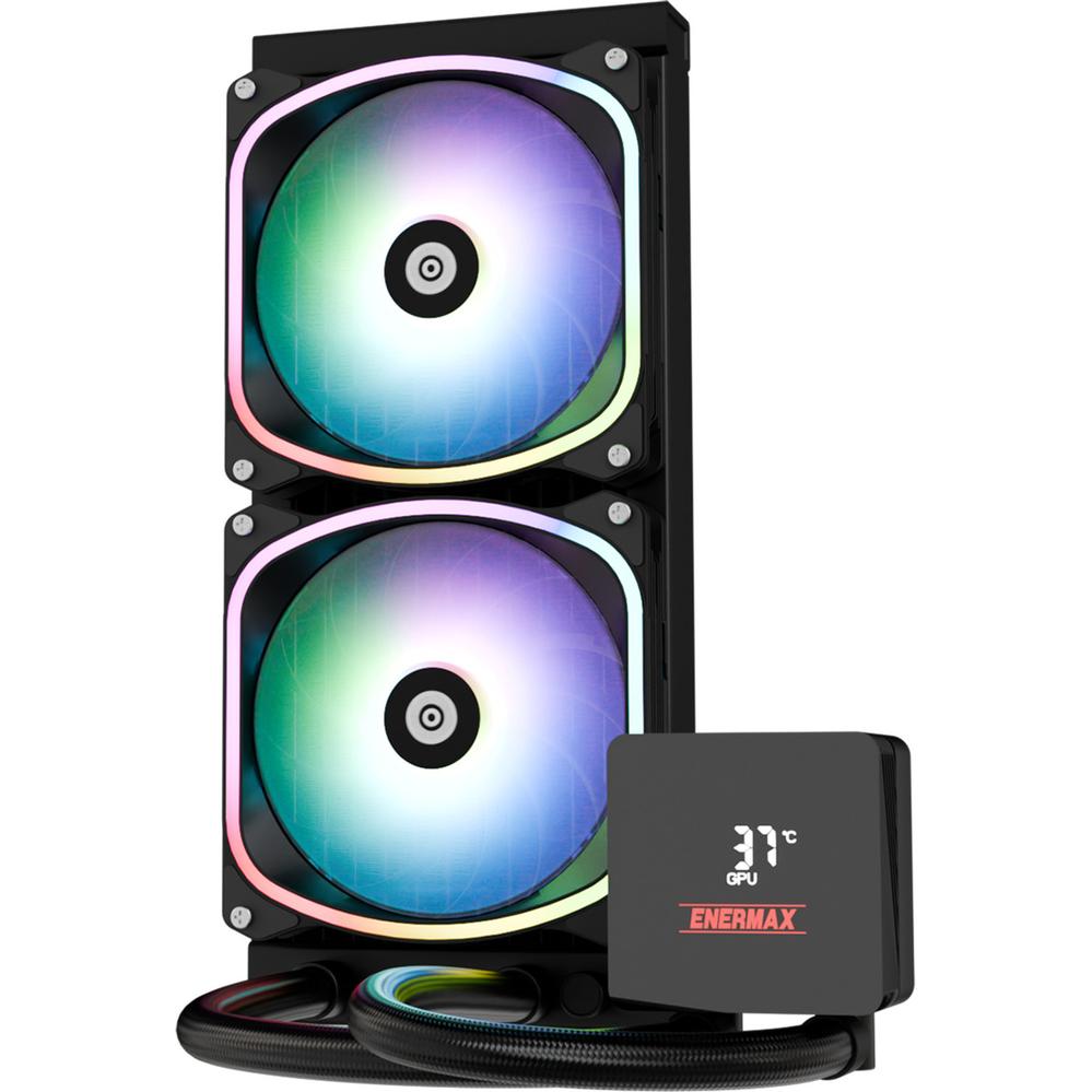 KIT REFRIGERACION LIQUIDA CPU ENERMAX AQUAFUSION II 240MM GAMING 2 X12CM