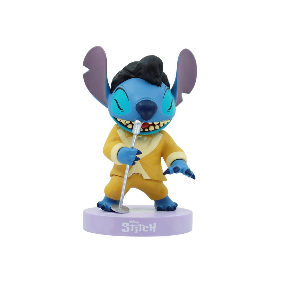 FIGURA ENESCO DISNEY STITCH ELVIS TRAJE DORADO