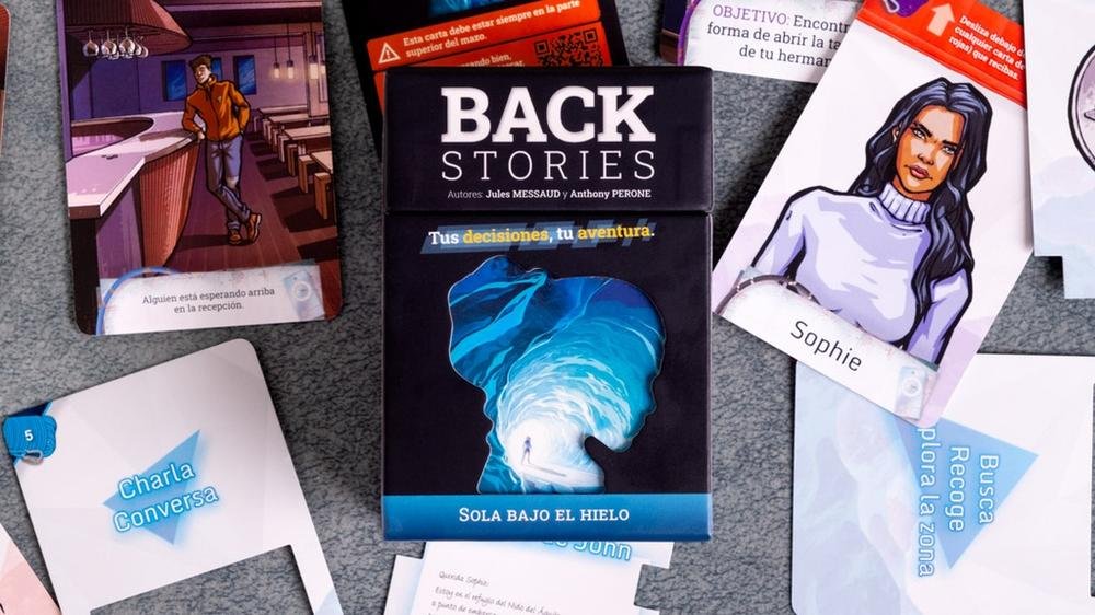 JUEGO DE MESA BACK STORIES - SOLA BAJO EL HIELO