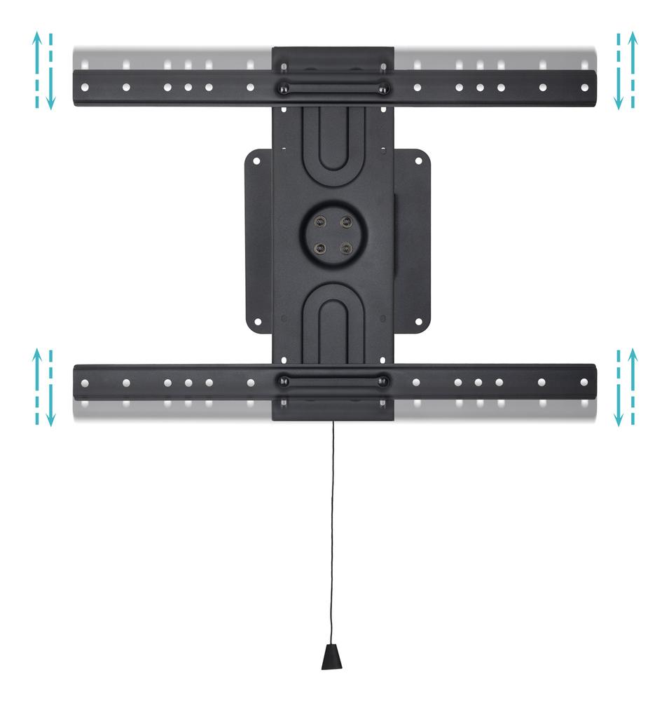 SOPORTE DE PARED TOOQ ROTACIÓN 360° PARA PANTALLAS 37" - 80" NEGRO