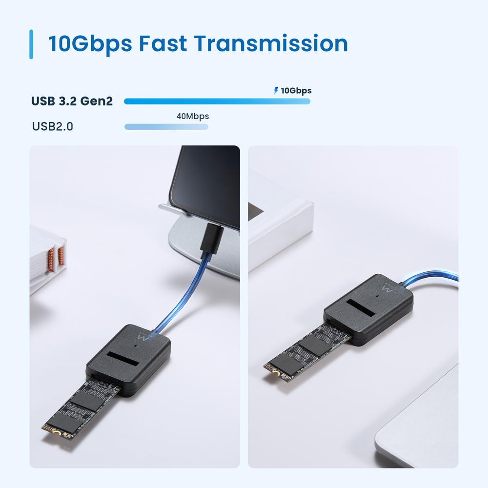 DOCKING STATION EWENT PARA SSD M.2 USB TIPO C