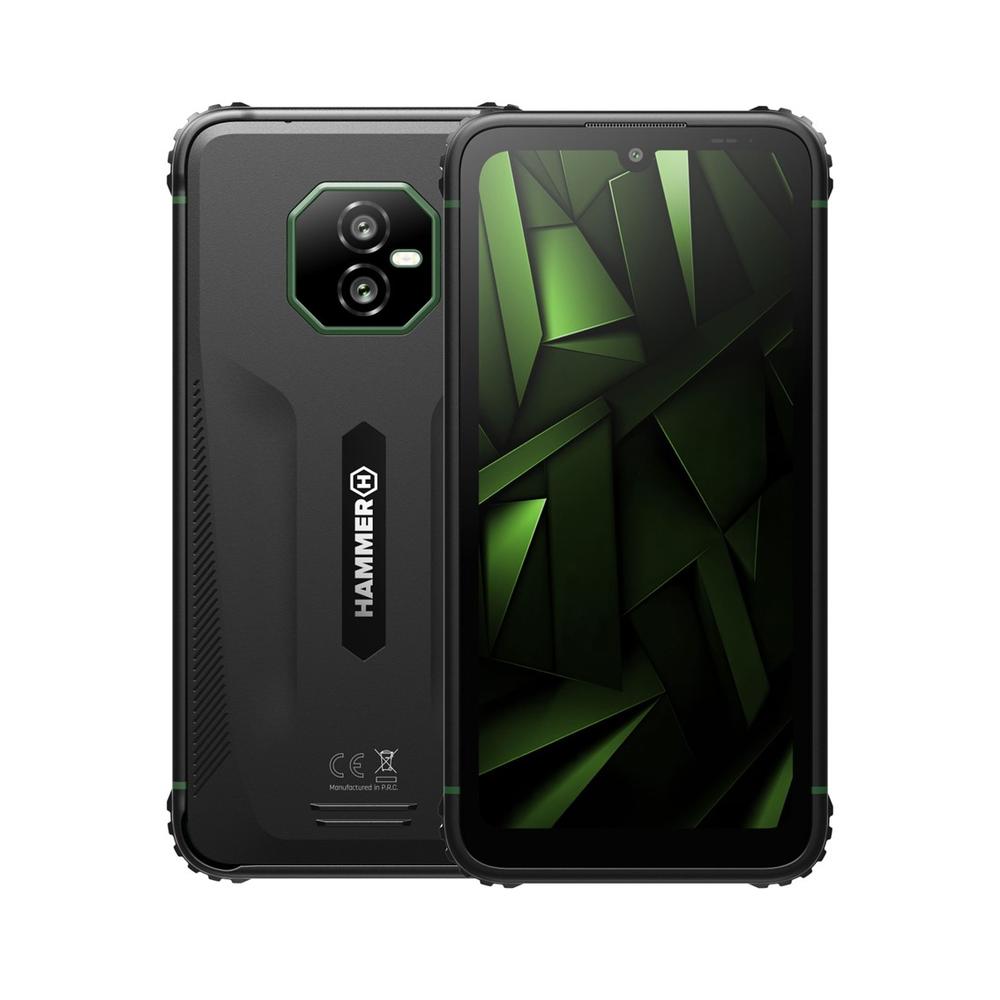 MOVIL RUGERIZADO HAMMER RANGER 4G 8/256GB NEGRO/VERDE