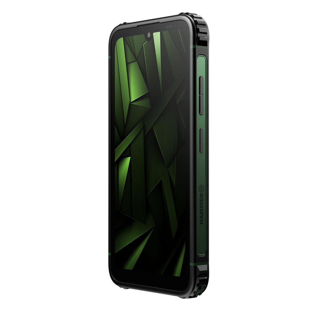 MOVIL RUGERIZADO HAMMER RANGER 4G 8/256GB NEGRO/VERDE