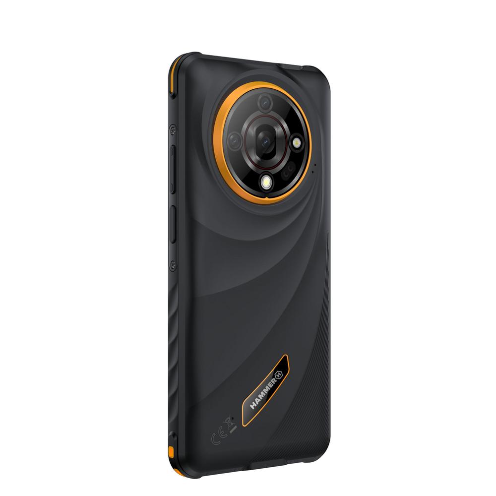 MOVIL RUGERIZADO HAMMER IRON 6 5G 8/256GB NEGRO/NARANJA