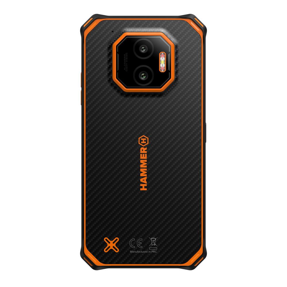 MOVIL RUGERIZADO HAMMER ENERGY X2 5G 6/128GB NEGRO-NARANJA