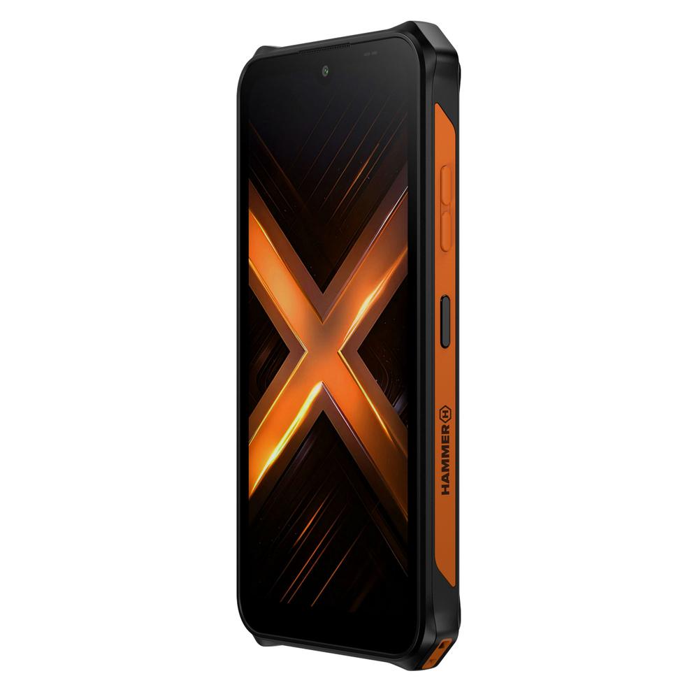 MOVIL RUGERIZADO HAMMER ENERGY X2 5G 6/128GB NEGRO-NARANJA