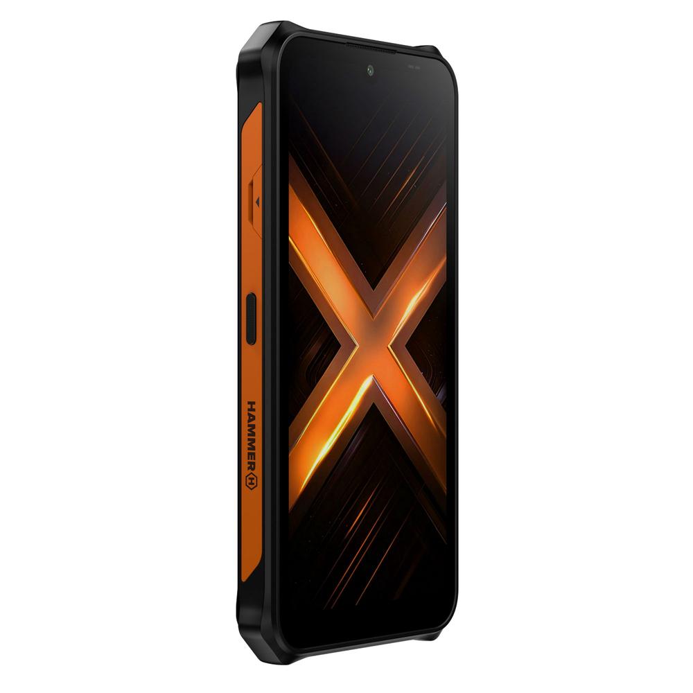 MOVIL RUGERIZADO HAMMER ENERGY X2 5G 6/128GB NEGRO-NARANJA