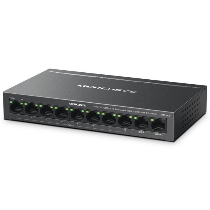 SWITCH MERCUSYS MS110CP 10 PUERTOS