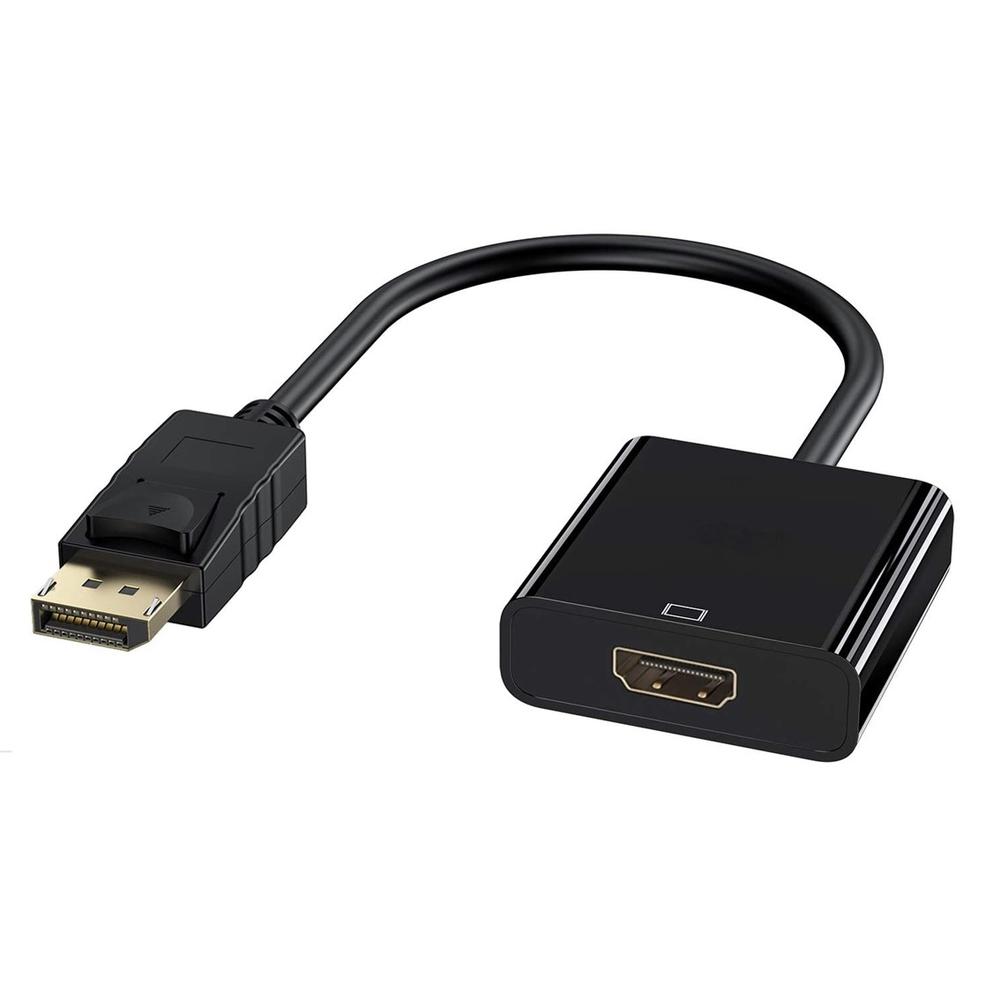 CABLE DISPLAYPORT A HDMI EWENT 0.15M/ MACHO-HEMBRA/ NEGRO