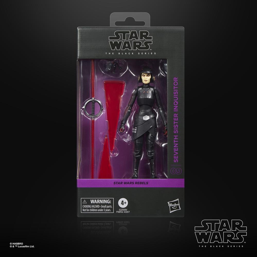 FIGURA HASBRO STAR WARS REBELS THE BLACK SERIES SEVENTH SISTER INQUISITOR