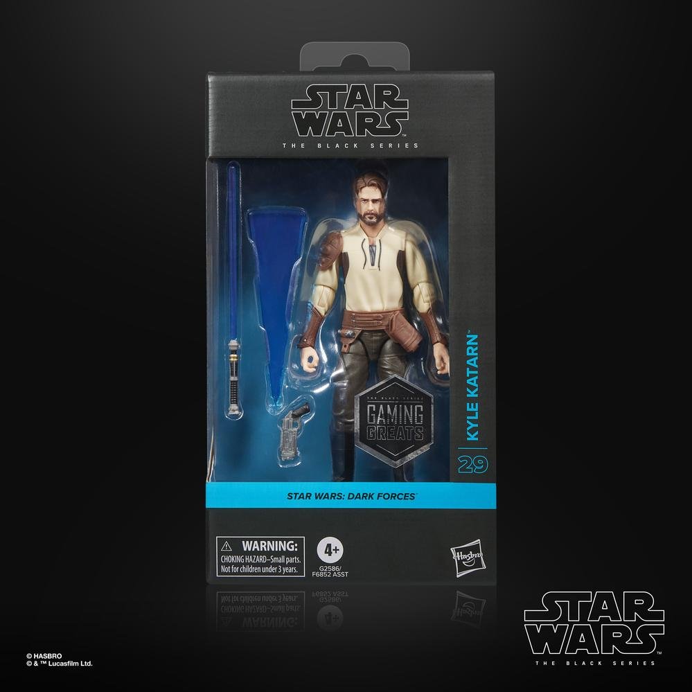FIGURA HASBRO STAR WARS: DARK FORCES THE BLACK SERIES KYLE KATARN
