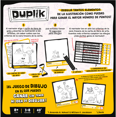 JUEGO DE MESA DUPLIK