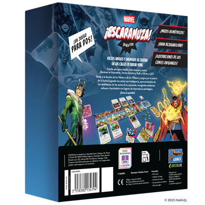 JUEGO DE MESA MARVEL ¡ESCARAMUZA! EN NEW YORK