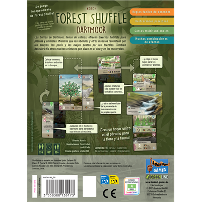 JUEGO DE MESA FOREST SHUFFLE DARTMOOR