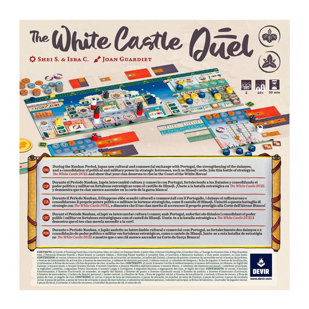 JUEGO DE MESA WHITE CASTLE: DUEL