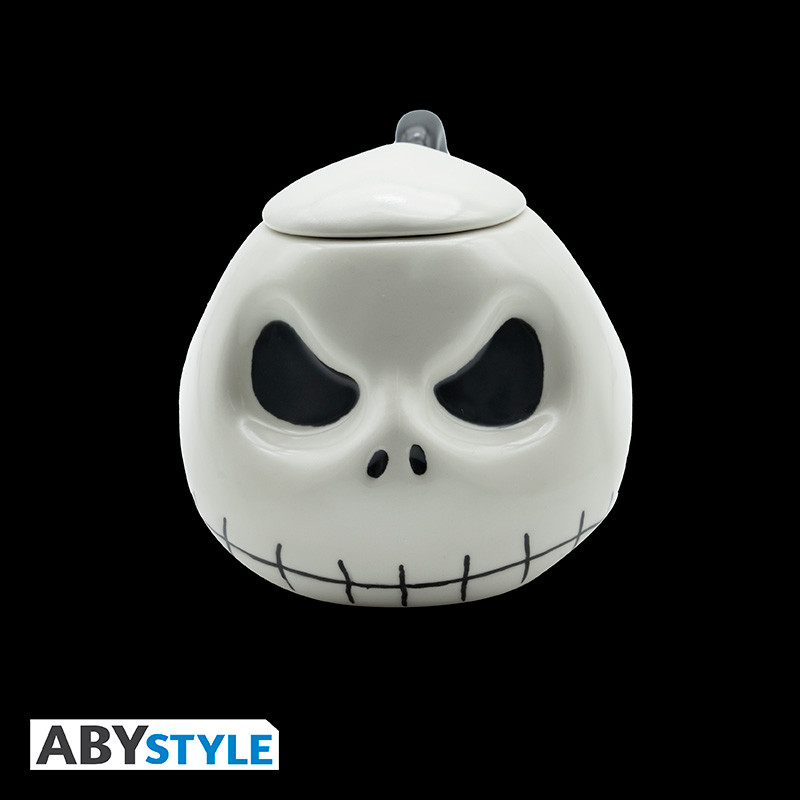 TAZA ABYSTYLE PESADILLA ANTES DE NAVIDAD JACK BRILLA EN LA OSCURIDAD