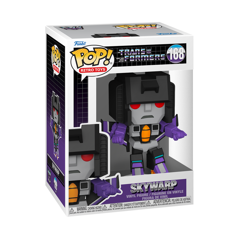 FUNKO POP Retro Toys: Transformers S6 Sky Warp w/Chase THUNDERCRACKER