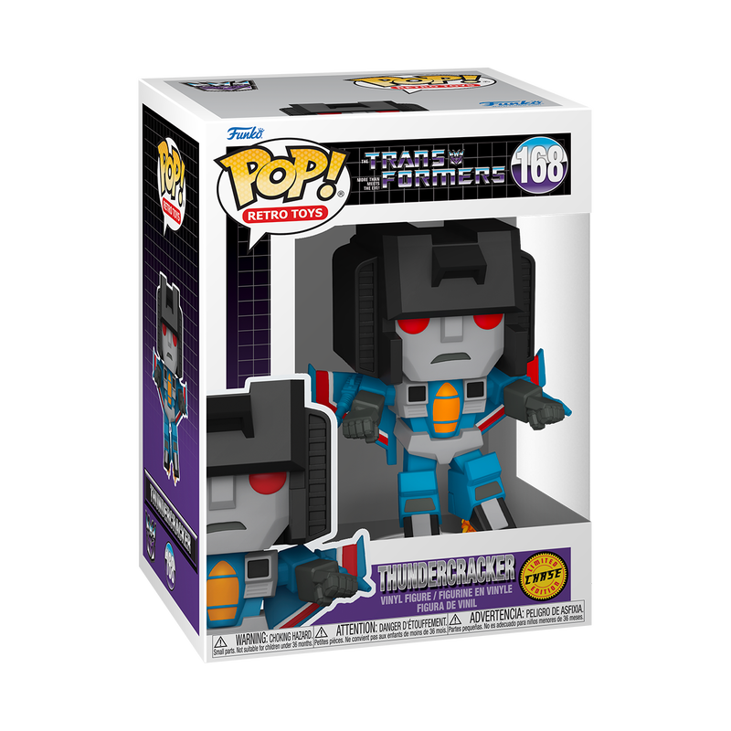 FUNKO POP Retro Toys: Transformers S6 Sky Warp w/Chase THUNDERCRACKER