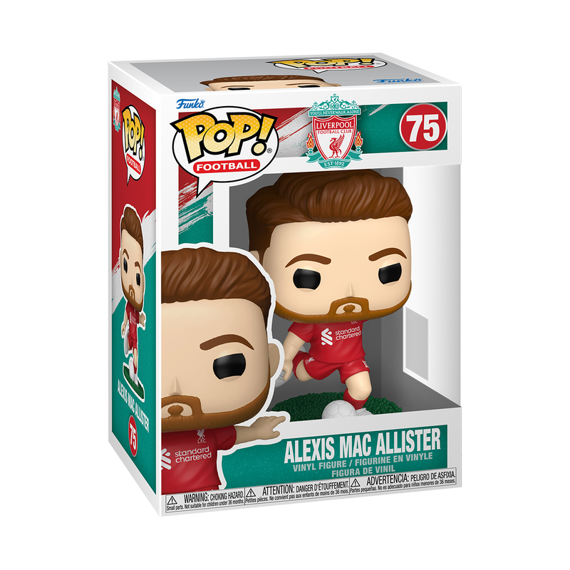 FUNKO POP Football: Liverpool- Alexis Mac Allister