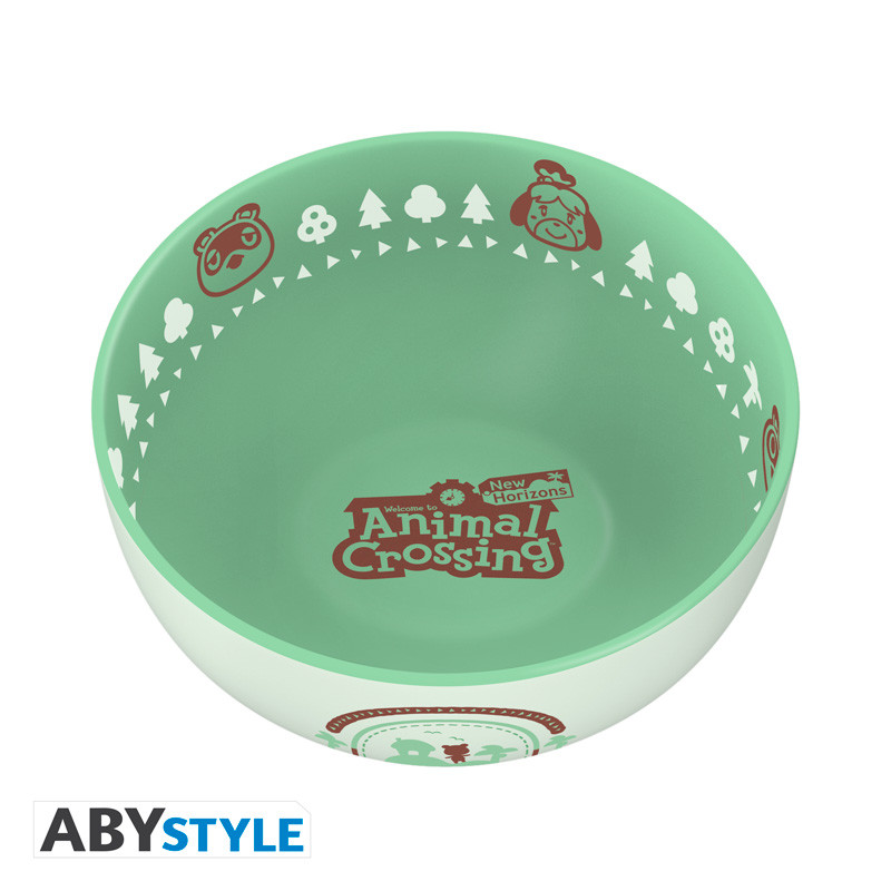 BOWL ABYSTYLE ANIMAL CROSSING CHARACTERS 600 ML