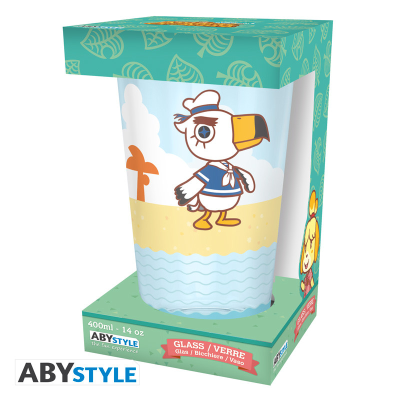 VASO ABYSTYLE ANIMAL CROSSING BEACH CHARACTERS