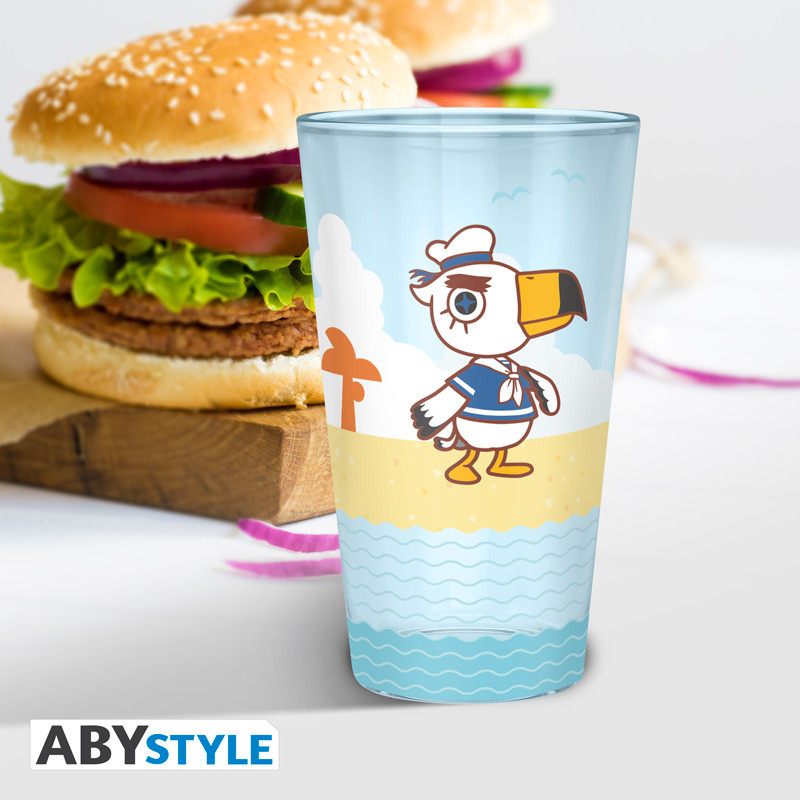 VASO ABYSTYLE ANIMAL CROSSING BEACH CHARACTERS