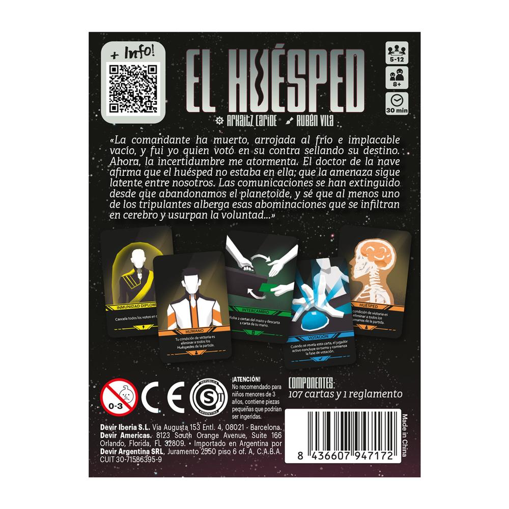 JUEGO DE MESA EL HUESPED POCKET