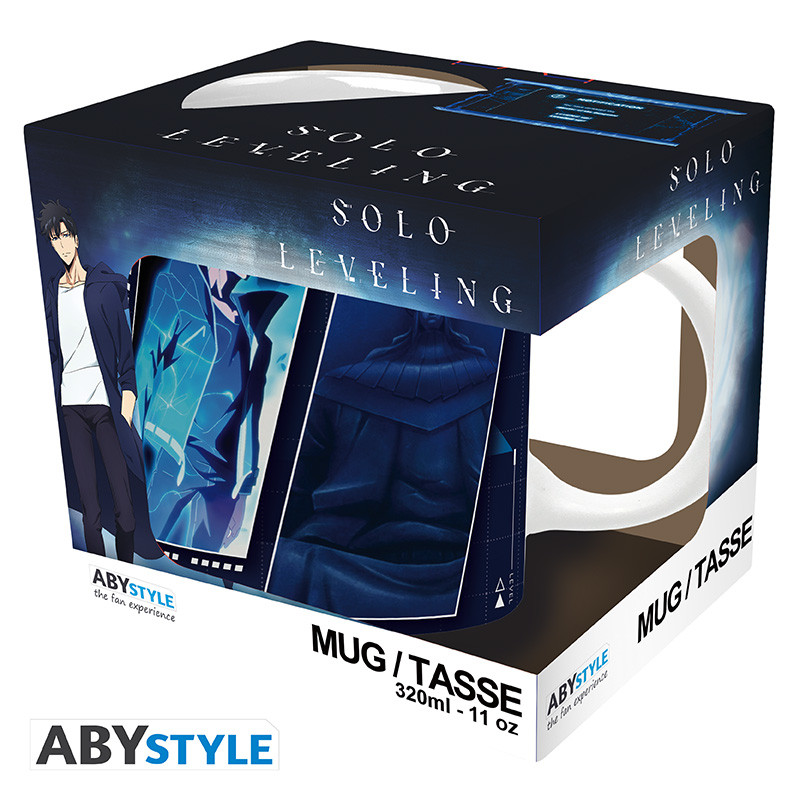 TAZA ABYSTYLE SOLO LEVELING PRUEBA DE JINWOO 320 ML