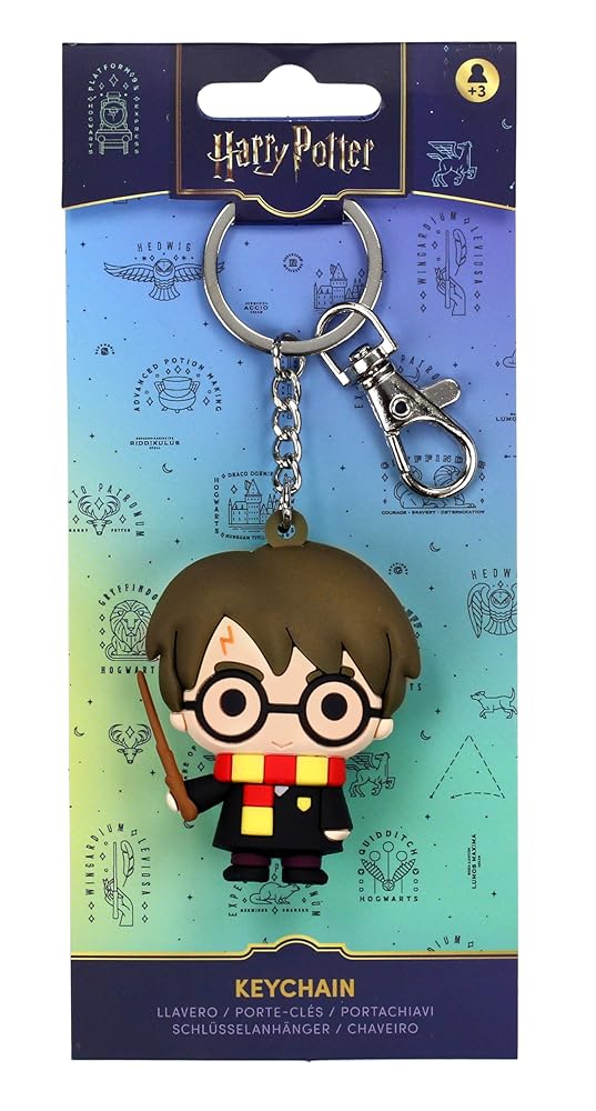 LLAVERO FIGURATIVO SD TOYS HARRY POTTER GOMA