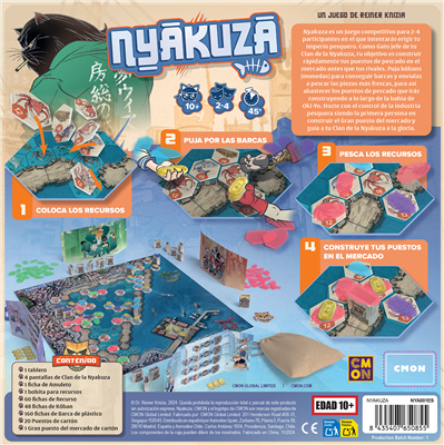 JUEGO DE MESA NYAKUZA