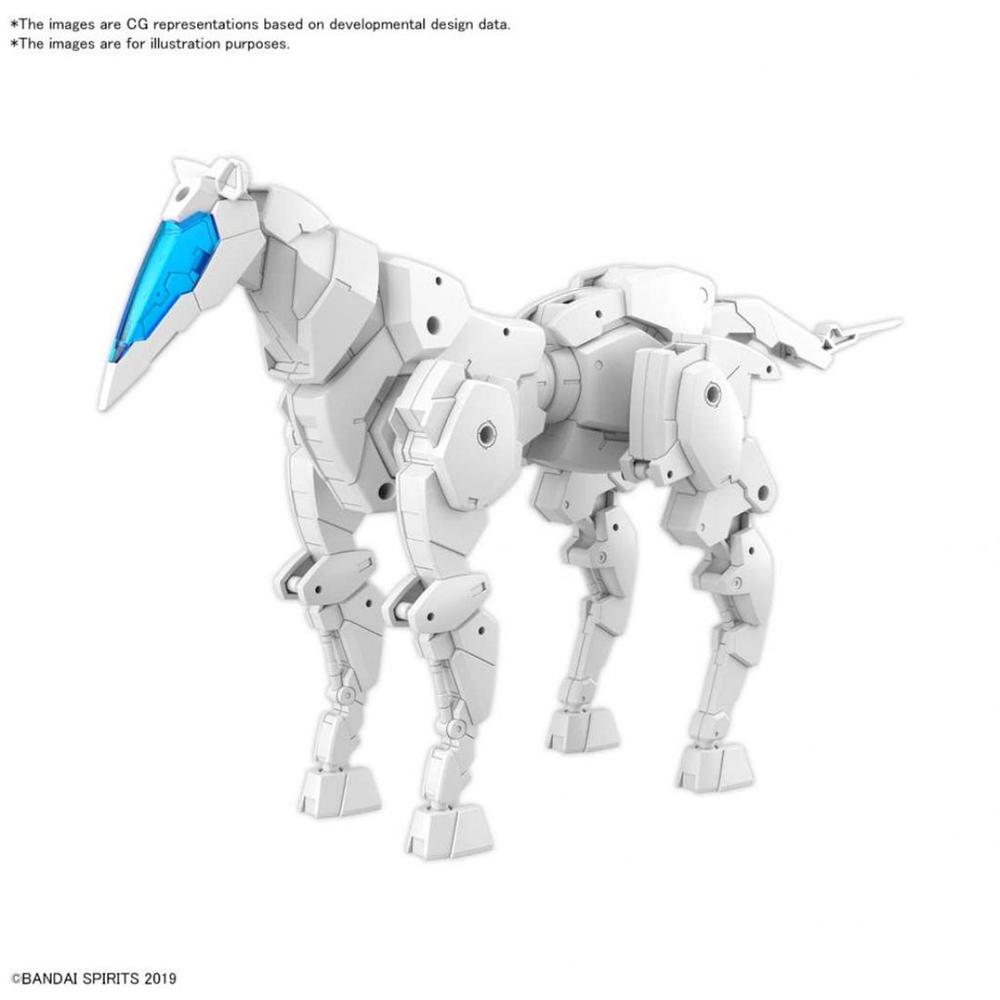 VEHICULO EXPANSION BANDAI HOBBY 30MM Exa-Vehicle Horse Mecha Ver. Blanco