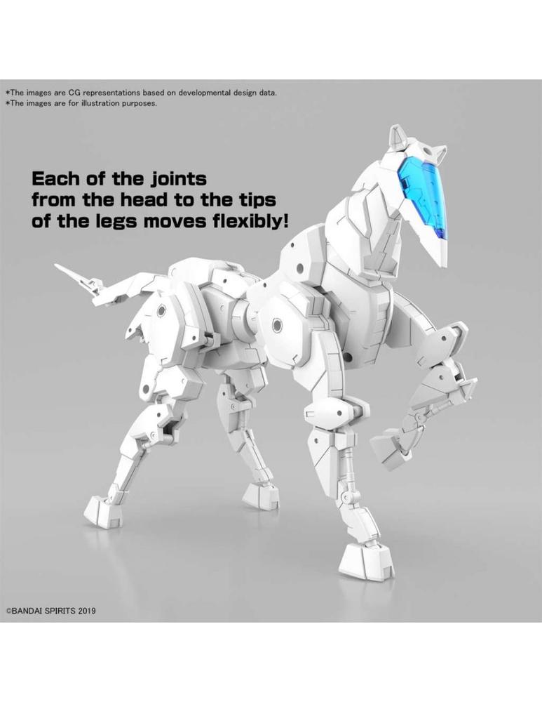 VEHICULO EXPANSION BANDAI HOBBY 30MM Exa-Vehicle Horse Mecha Ver. Blanco