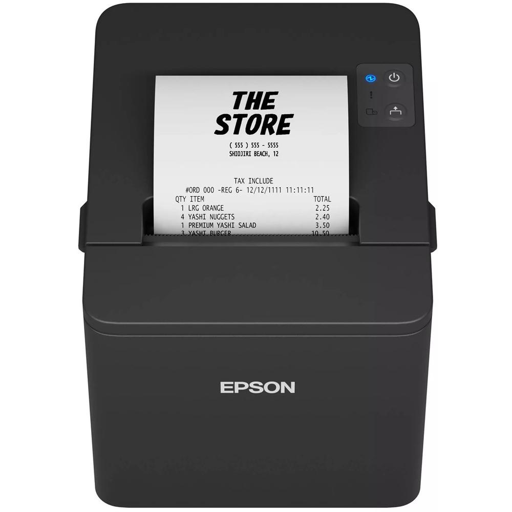 IMPRESORA TICKET TERMICA EPSON TM-T20 IV RED & USB NEGRA