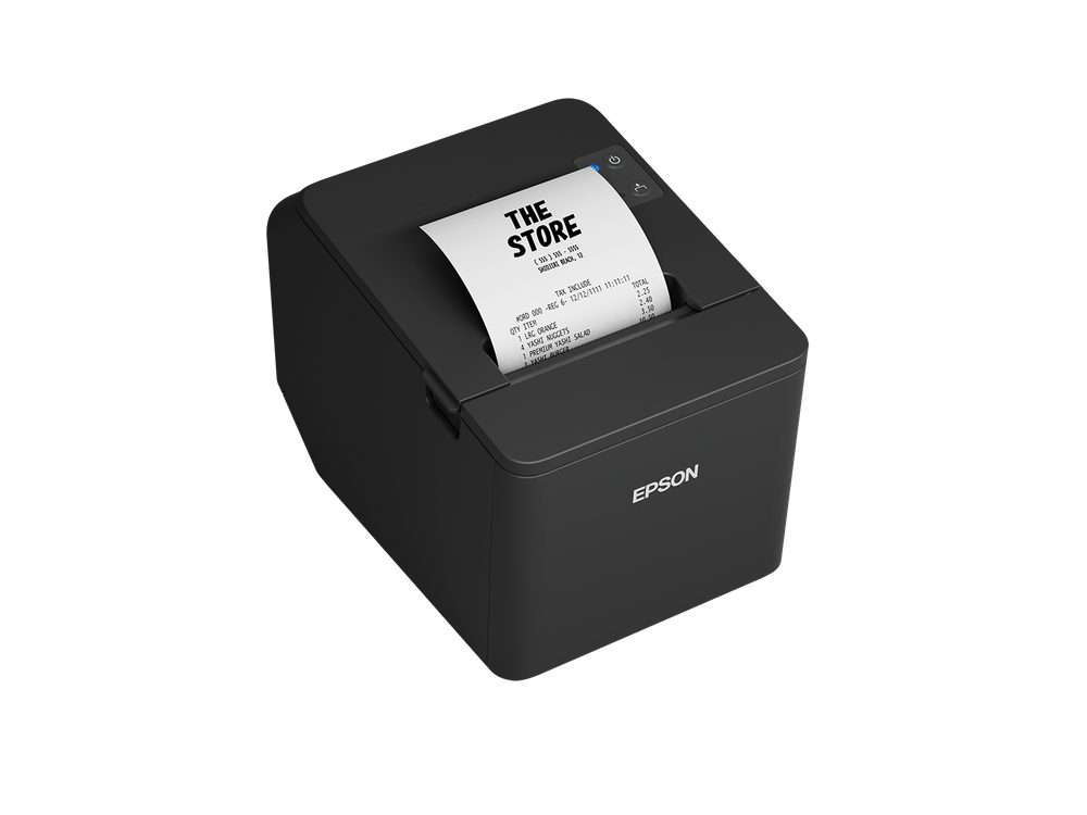 IMPRESORA TICKET TERMICA EPSON TM-T20 IV RED & USB NEGRA