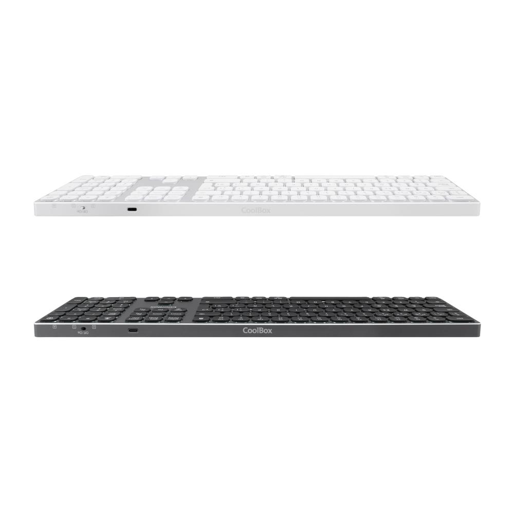 TECLADO INALAMBRICO RETROILUMINADO COOLBOX MOONLIGHT KEY B431